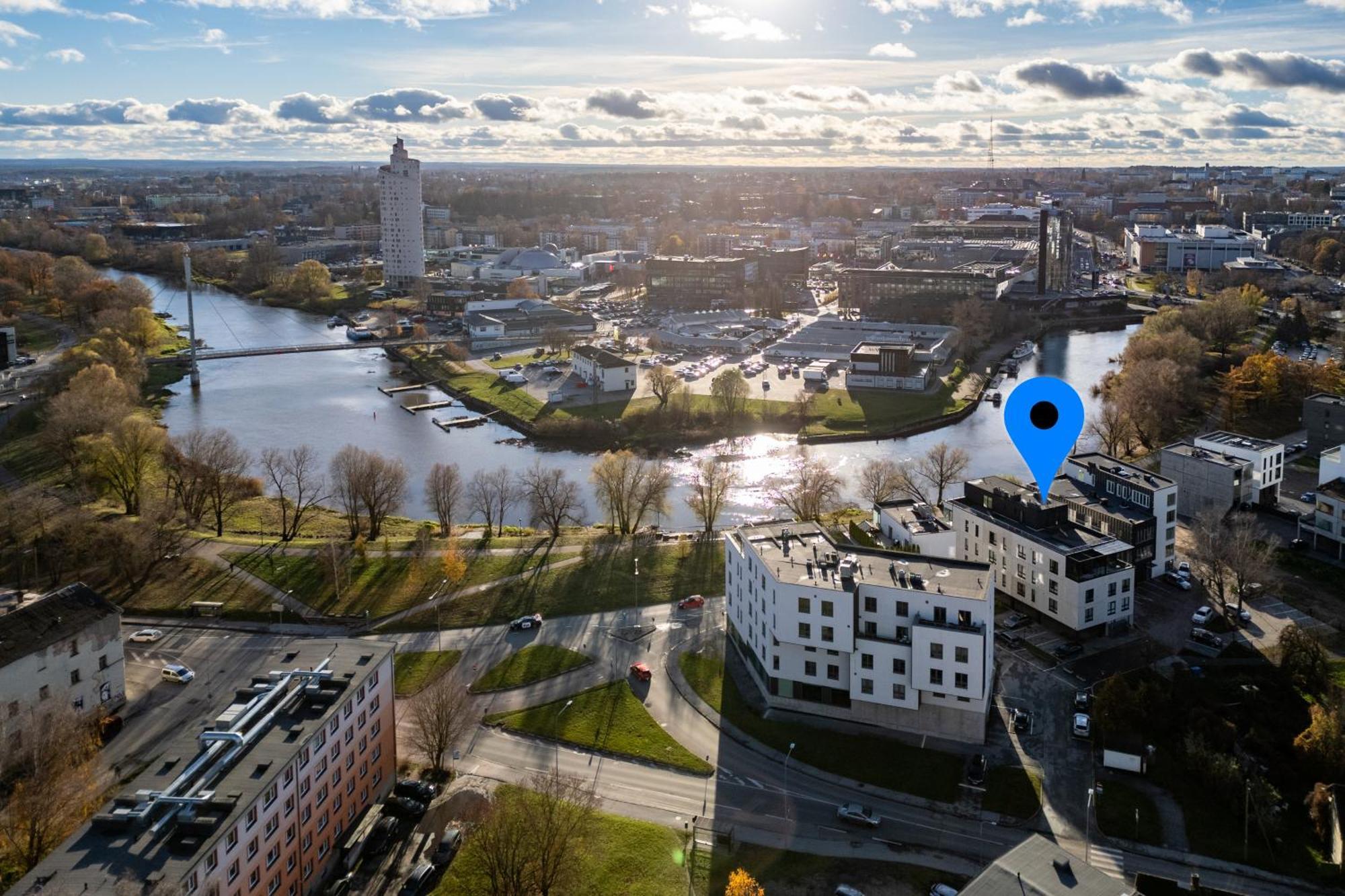 Fortune Apartments - River View, Contactless Тарту Екстер'єр фото